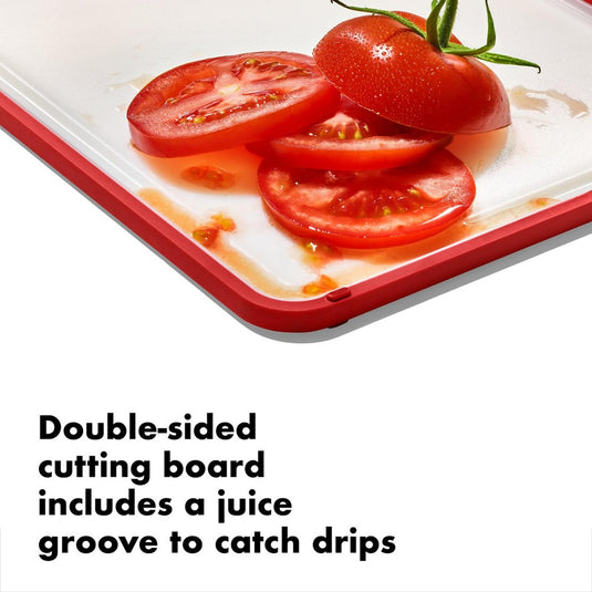 OXO OUTDOOR CUTTING BOARD & TRAY