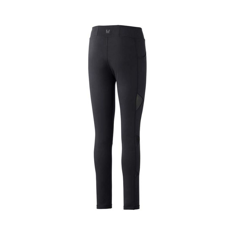 Load image into Gallery viewer, HUK REEL ON LEGGING WOMENS [CLR:BLACK SZ:LARGE]
