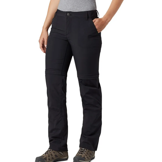 COLUMBIA SILVER RIDGE 2.0 COVERTIBLE PANT WOMENS [CLR:BLACK SZ:10]
