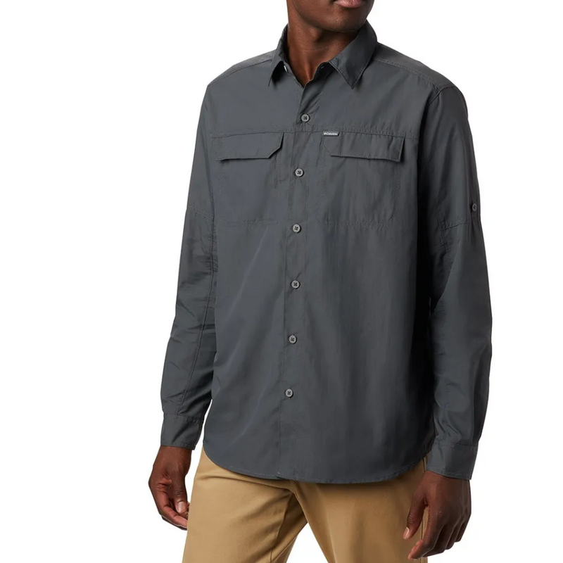 Load image into Gallery viewer, COLUMBIA SILVER RIDGE 2.0 LONG SLEEVED SHIRT MENS [CLR:GRILL SZ:2X-LARGE]
