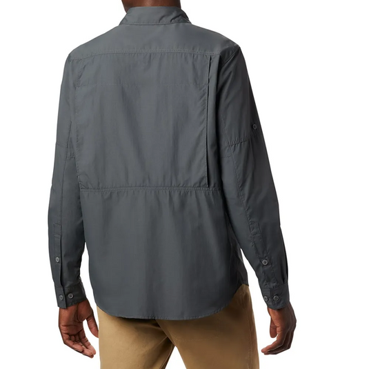 COLUMBIA SILVER RIDGE 2.0 LONG SLEEVED SHIRT MENS [CLR:GRILL SZ:2X-LARGE]