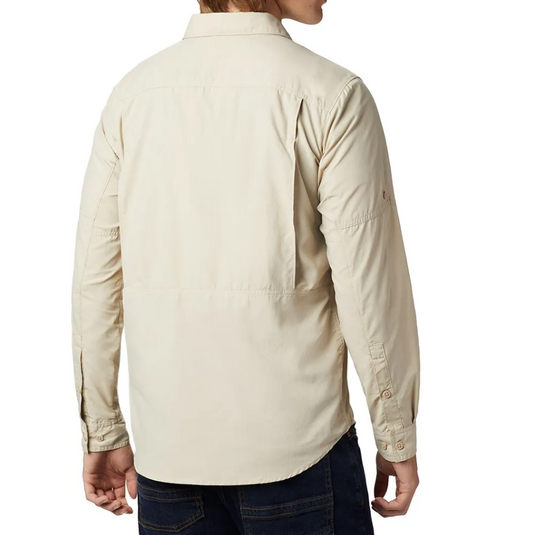 COLUMBIA SILVER RIDGE 2.0 LONG SLEEVED SHIRT MENS [CLR:FOSSIL SZ:2X-LARGE]