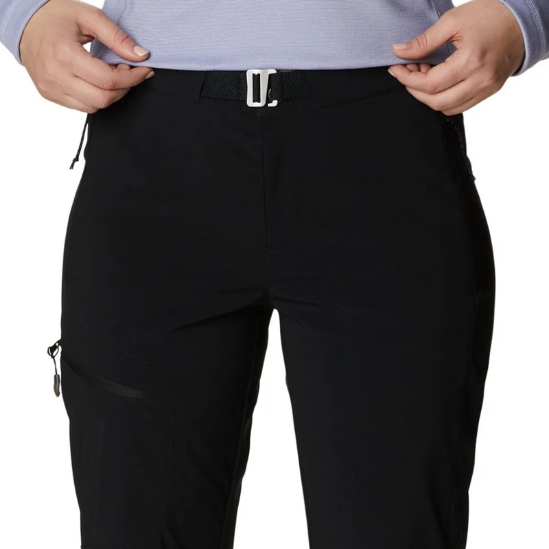 Load image into Gallery viewer, COLUMBIA TITAN PASS TECHNICAL HIKING PANT WOMENS BLACK [SZ:10]
