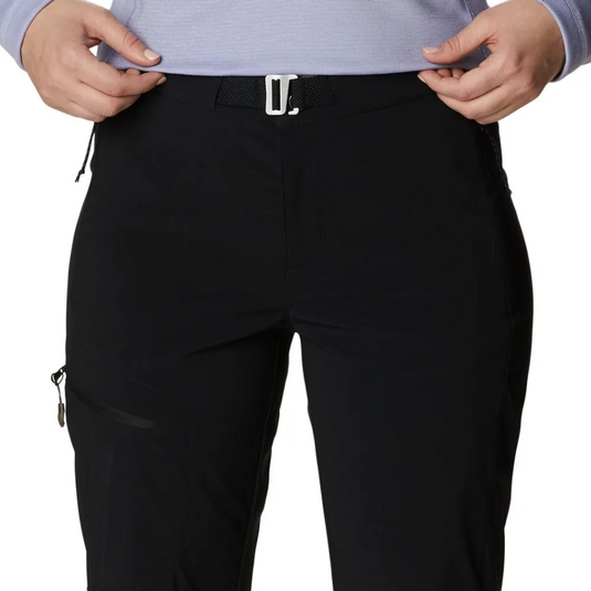 COLUMBIA TITAN PASS TECHNICAL HIKING PANT WOMENS BLACK [SZ:10]