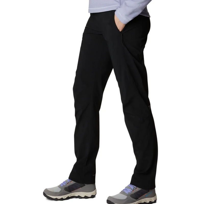 Load image into Gallery viewer, COLUMBIA TITAN PASS TECHNICAL HIKING PANT WOMENS BLACK [SZ:10]
