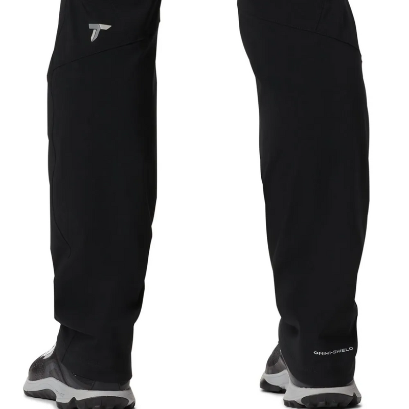 Load image into Gallery viewer, COLUMBIA TITAN PASS TECHNICAL HIKING PANT WOMENS BLACK [SZ:10]
