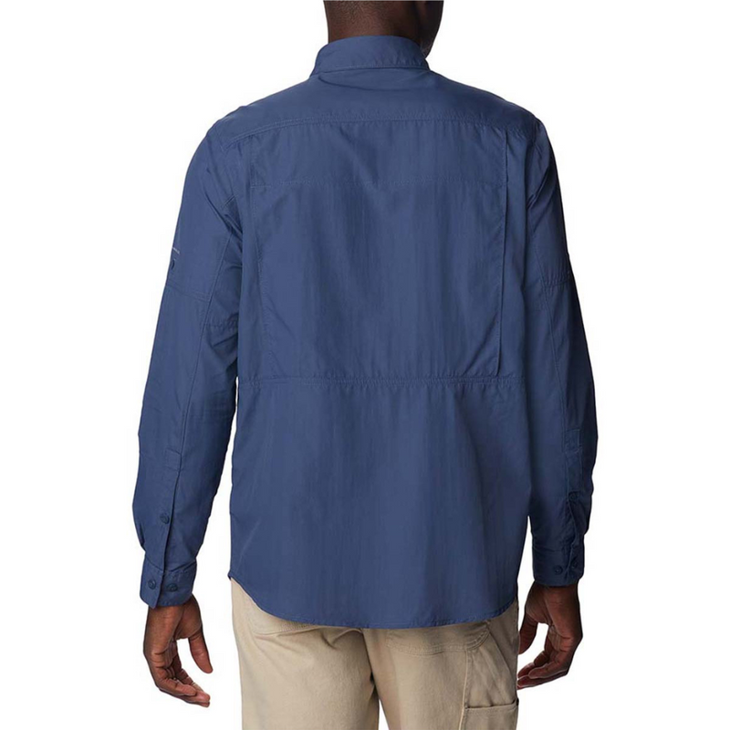 Load image into Gallery viewer, COLUMBIA SILVER RIDGE 2.0 LONG SLEEVED SHIRT MENS [CLR:DARK MOUNTAIN SZ:LARGE]
