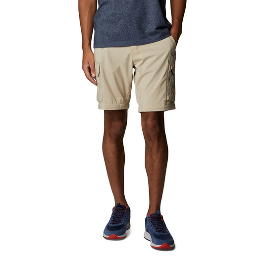 COLUMBIA SILVER RIDGE UTILITY CONVERTIBLE PANT MENS [CLR:ANCIENT FOSSIL SZ:30]