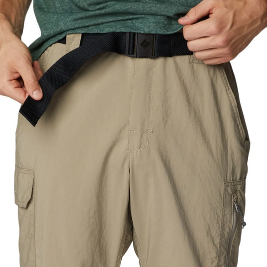 COLUMBIA SILVER RIDGE UTILITY CONVERTIBLE PANT MENS [CLR:TUSK SZ:30]