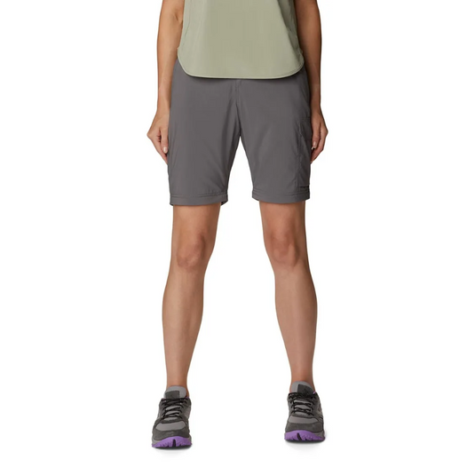 COLUMBIA SILVER RIDGE UTILITY CONVERTIBLE PANT WOMENS CITY GREY [SZ:4]