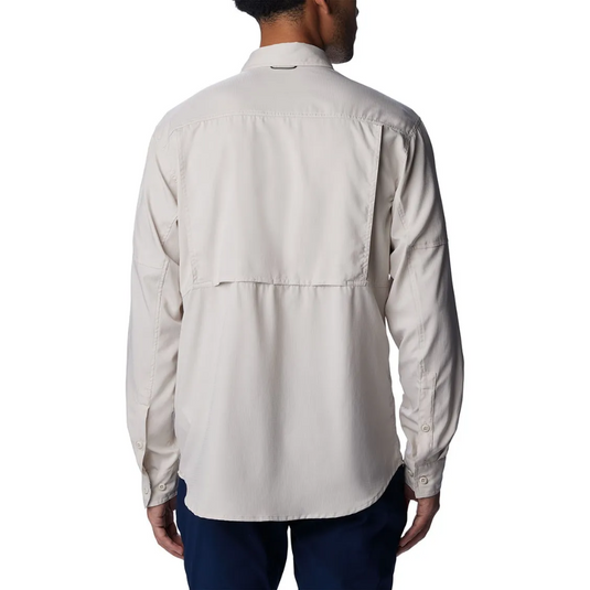 COLUMBIA SILVER RIDGE UTILITY LITE LONG SLEEVE SHIRT MENS [CLR:DARK STONE SZ:X-SMALL]