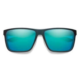 SMITHS OPTICS RIPTIDE MATTE PACIFIC CRYSTAL CHROMAPOP GLASS POLARIZED OPAL MIRROR