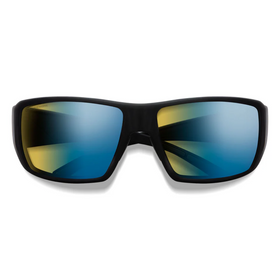 SMITHS OPTICS GUIDES CHOICE MATTE BLACK CHROMAPOP GLASS POLARCHROMIC YELLOW BLUE MIRROR