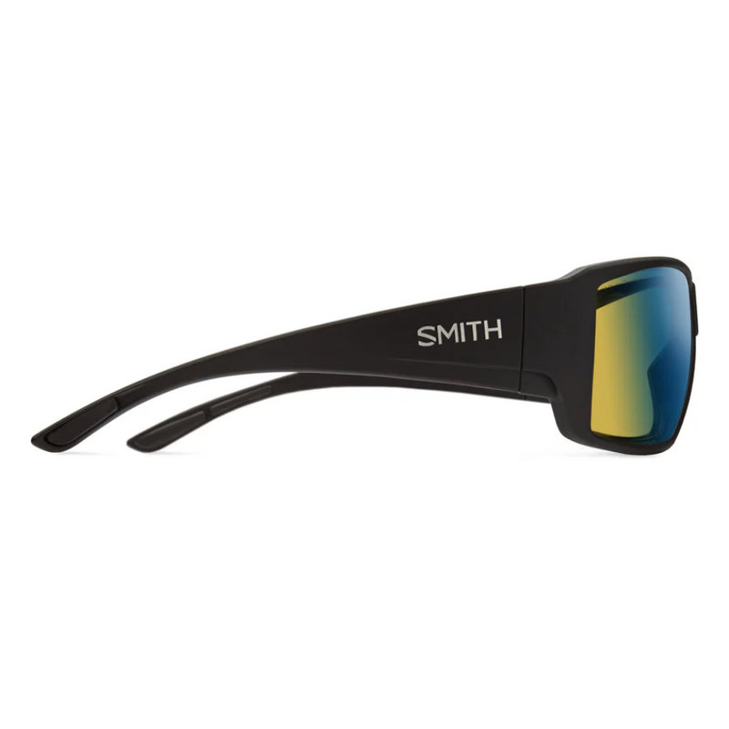 Load image into Gallery viewer, SMITHS OPTICS GUIDES CHOICE MATTE BLACK CHROMAPOP GLASS POLARCHROMIC YELLOW BLUE MIRROR
