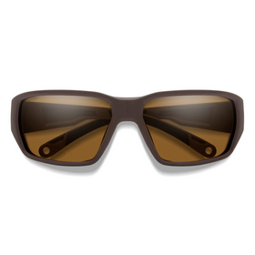 SMITHS OPTICS HOOKSET MATTE MISSISSIPPI MUD CHROMAPOP GLASS POLARIZED BROWN