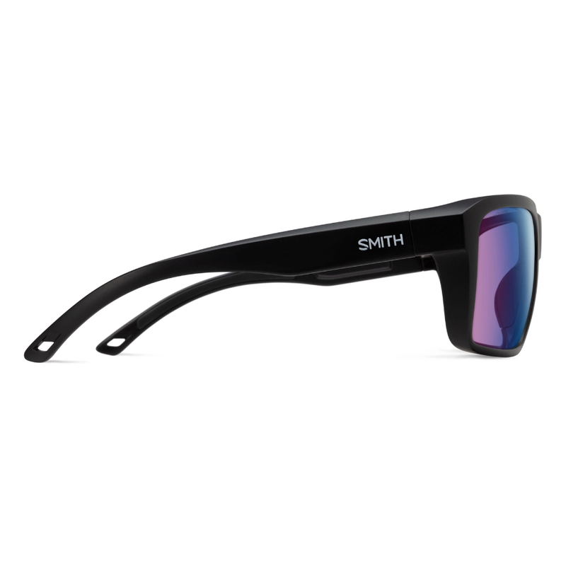 Load image into Gallery viewer, SMITHS OPTICS BACKCAST MATTE BLACK CHROMAPOP GLASS POLARIZED ROSE BLUE MIRROR

