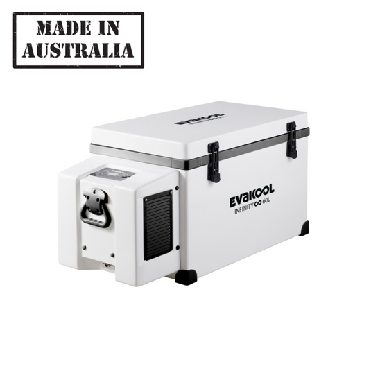 EVAKOOL INFINITY RF FIBREGLASS FRIDGE/FREEZER 60L