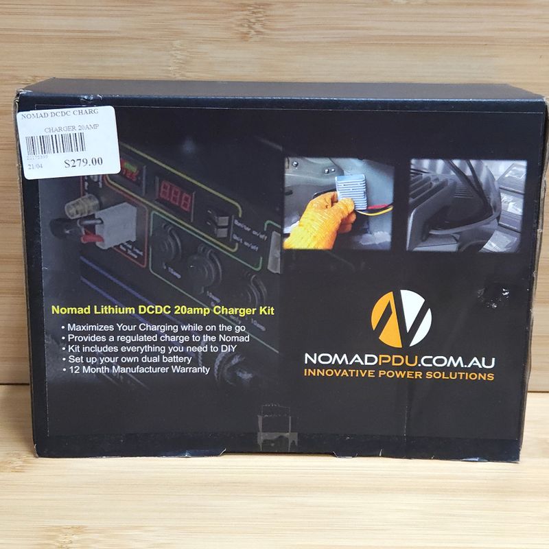 Load image into Gallery viewer, NOMAD DCDC CHARGER 20AMP KIT
