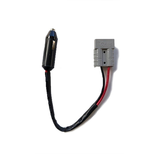 EVAKOOL LEAD 12/24V ANDERSON TO MALE CIG PLUG