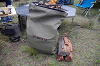 DRIFTA FIREWOOD BAG BLACK MEDIUM