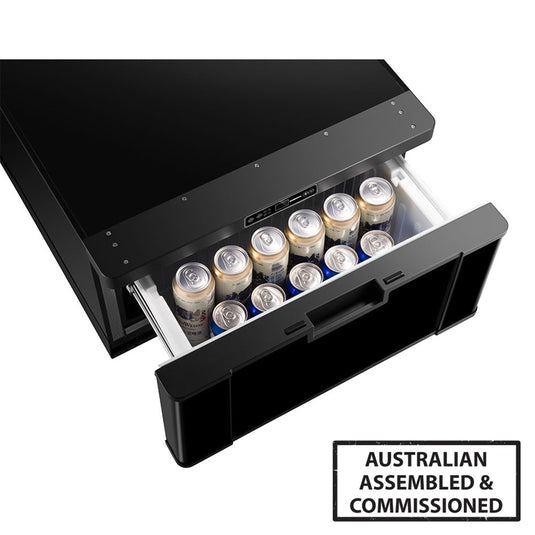 EVAKOOL PLATINUM 40L DRAWER FRIDGE/FREEZER (BLACK) AUSTRALIAN COMISSIONED