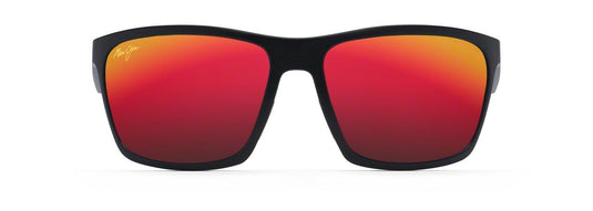 MAUI JIM MAKOA SUNGLASSES MATTE BLACK MAUI BRILLIANT HAWAII LAVA 