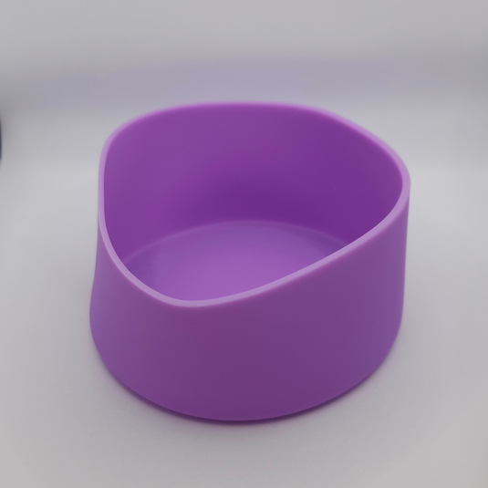 SILICONE BOTTLE BASE LARGE [CLR:PURPLE]