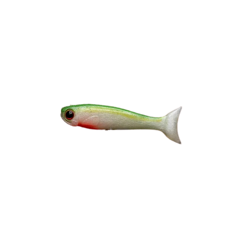 Load image into Gallery viewer, BITE ME LURES 3&quot; [CLR:LEMON LIME PEARL]
