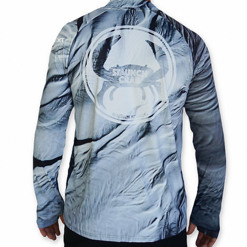 Load image into Gallery viewer, STAUNCH CRAB MENS FISHING SHIRT MENS [CLR:SAND MONO SZ:2X-LARGE]
