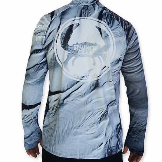 STAUNCH CRAB MENS FISHING SHIRT MENS [CLR:SAND MONO SZ:2X-LARGE]