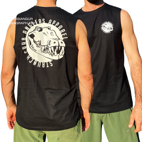 STAUNCH CRAB MUSCLE TANK CROC [CLR:BLACK SZ:2X-LARGE]