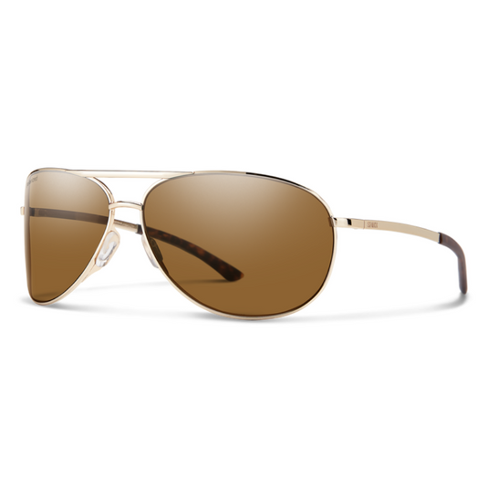 SMITHS OPTICS SERPICO 2 GOLD CHROMAPOP POLARIZED BROWN