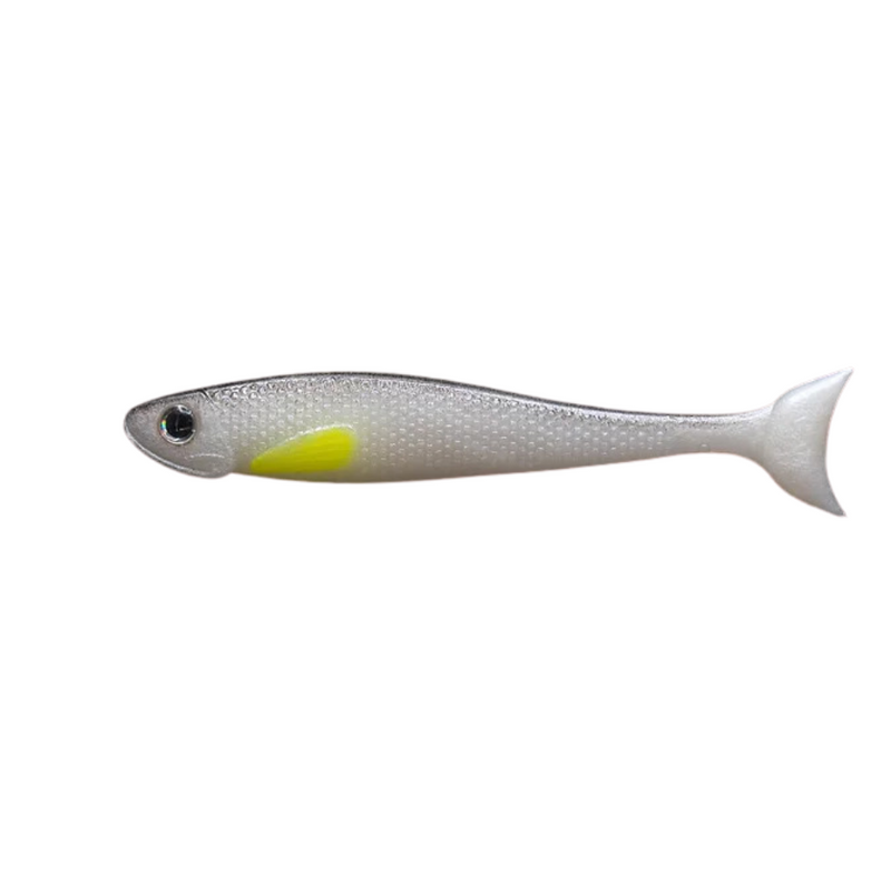 Load image into Gallery viewer, BITE ME LURES 6&quot; [CLR:BLACK PEARL]
