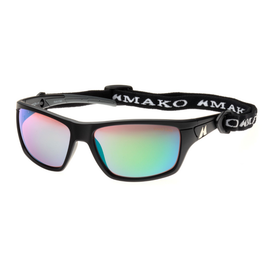 MAKO NEMESIS 9612 MATTE BLACK HD ROSE GREEN MIRROR M09G2H5