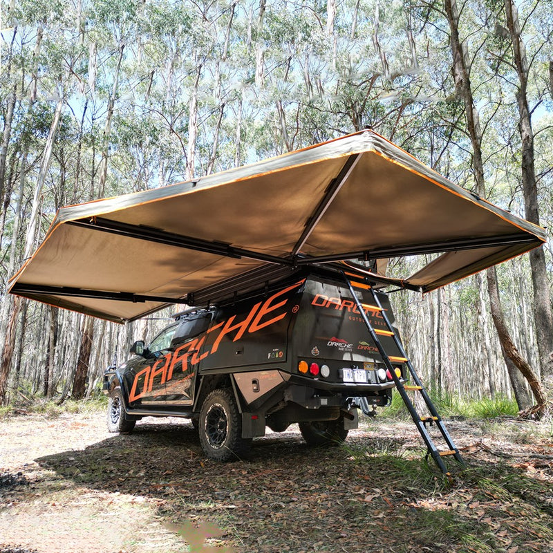 Load image into Gallery viewer, DARCHE ECLIPSE 270 FREESTANDING + RTT ENTRY LED AWNING  LEFT HAND SIDE
