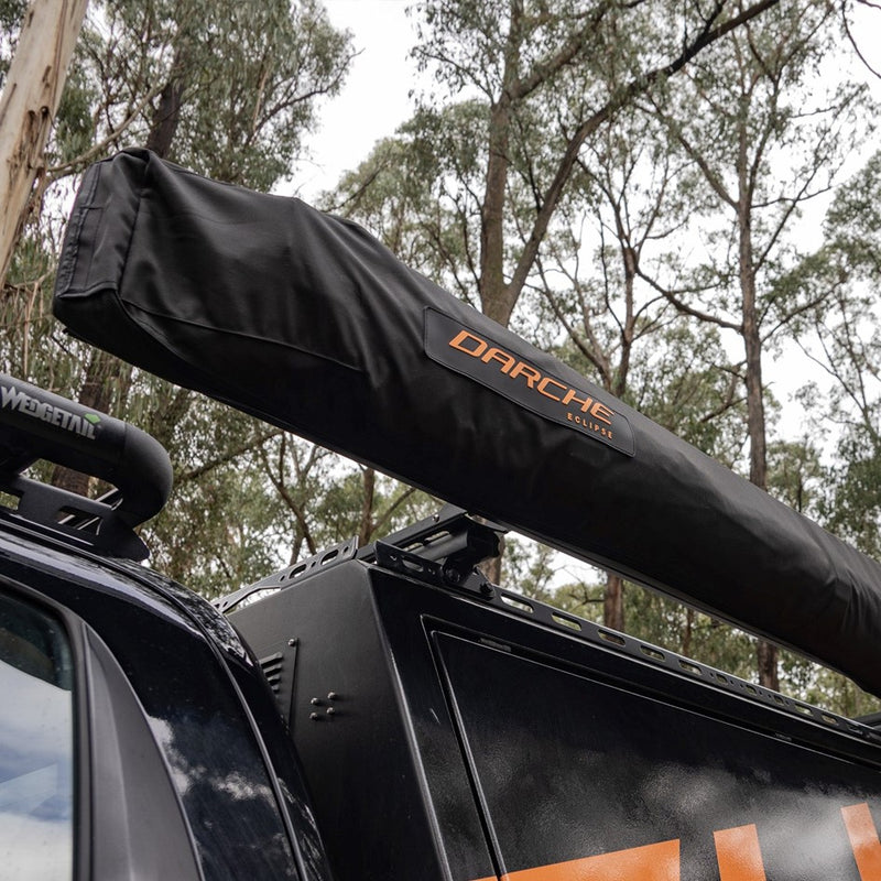 Load image into Gallery viewer, DARCHE ECLIPSE 270 FREESTANDING + RTT ENTRY LED AWNING  LEFT HAND SIDE
