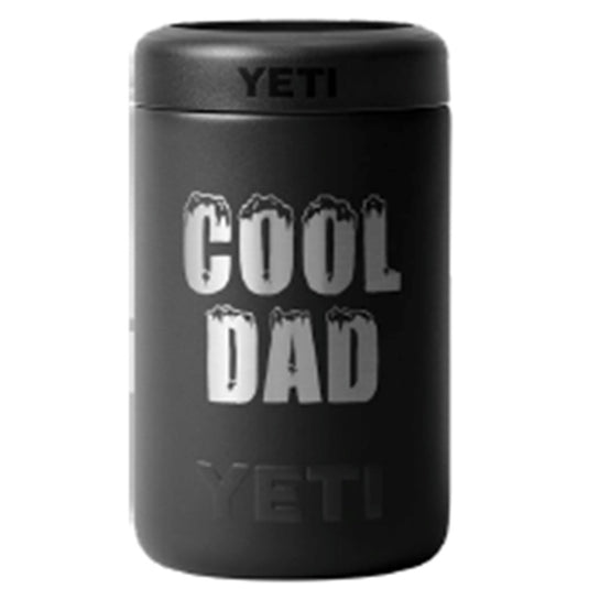 YETI RAMBLER 375ML COLSTER 2.0 COOL DAD [CLR:BLACK]