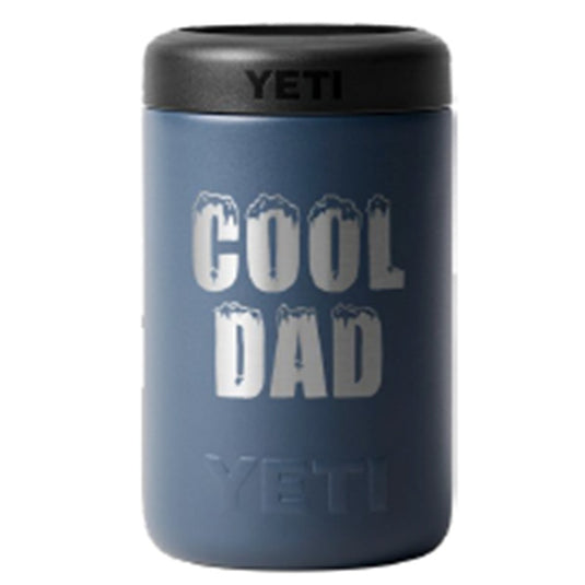 YETI RAMBLER 375ML COLSTER 2.0 COOL DAD [CLR:NAVY]