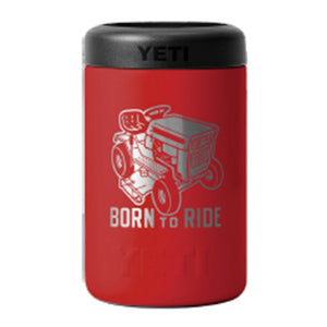 YETI RAMBLER 375ML COLSTER 2.0 BORN TO RIDE [CLR:RESCUE RED]