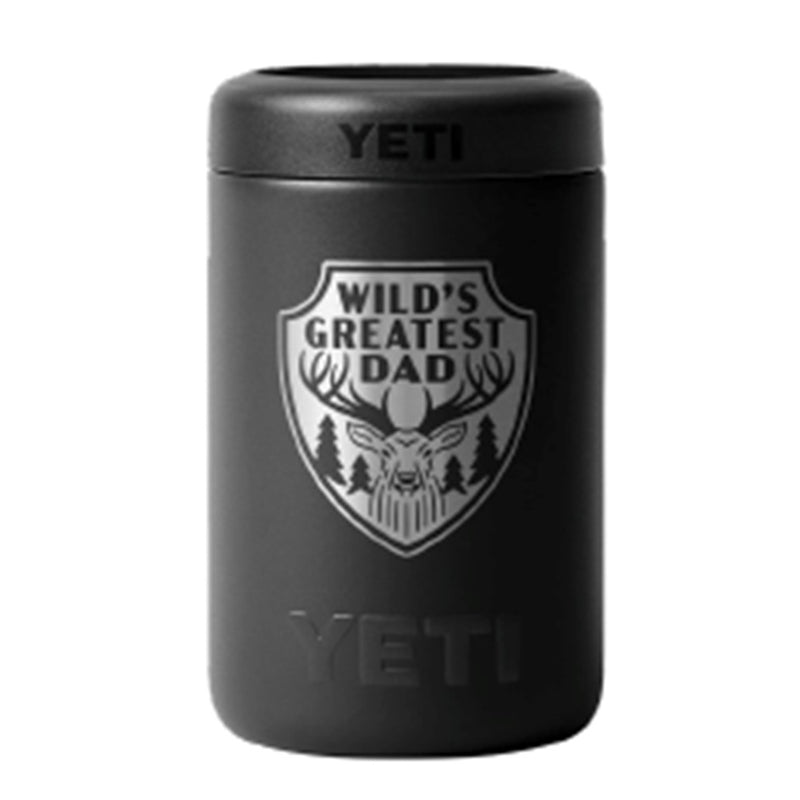 Load image into Gallery viewer, YETI RAMBLER 375ML COLSTER 2.0 WILDS GREATEST DAD [CLR:BLACK]
