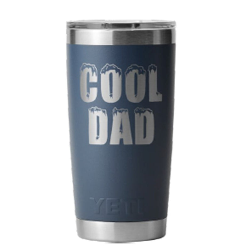 Load image into Gallery viewer, YETI RAMBLER 20OZ WITH MAGSLIDER COOL DAD [CLR:NAVY]
