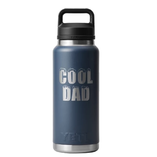 YETI RAMBLER BOTTLE 36OZ COOL DAD [CLR:NAVY]