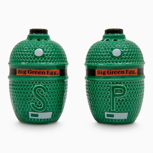 BIG GREEN EGG SALT AND PEPPER SHAKERS