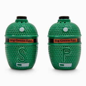 BIG GREEN EGG SALT AND PEPPER SHAKERS