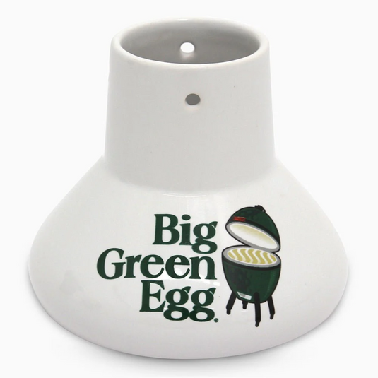 BIG GREEN EGG CERAMIC CHICKEN ROASTER