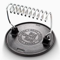 BIG GREEN EGG CAST IRON GRILL PRESS