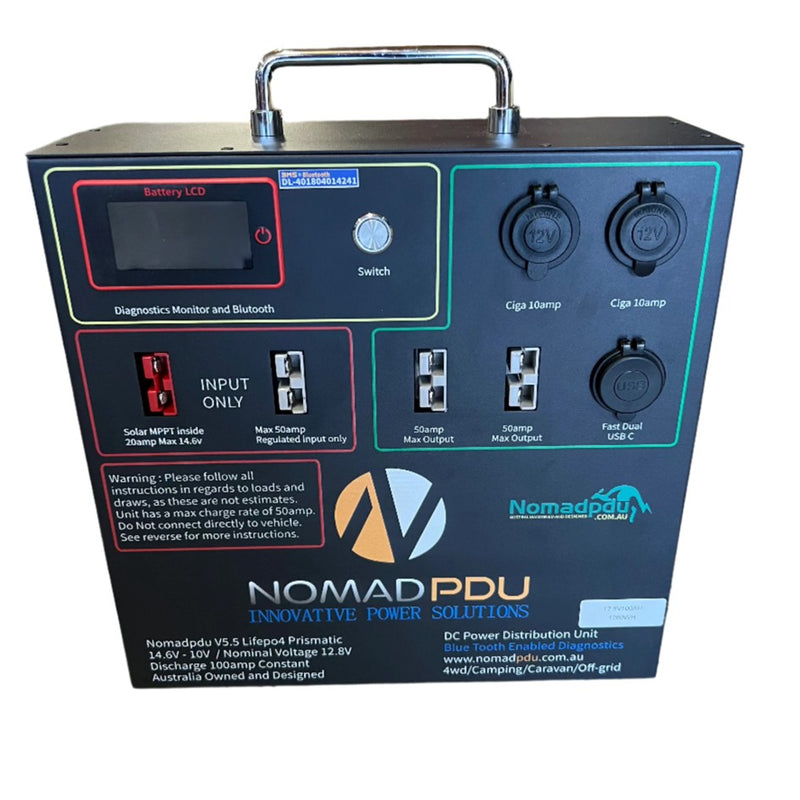 Load image into Gallery viewer, NOMAD V5.5 RIPPER 100AH LIFEPO4 POWER DISTRIBUTION UNIT
