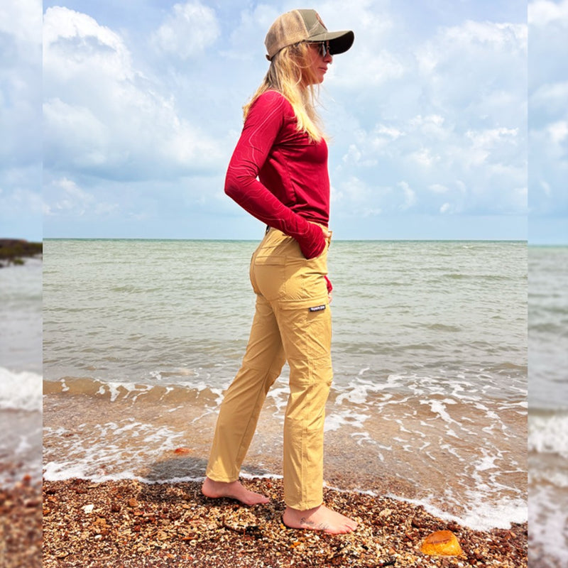 Load image into Gallery viewer, STAUNCH CRAB COAST TO CAMP PANTS TAN [SZ:X-LARGE]
