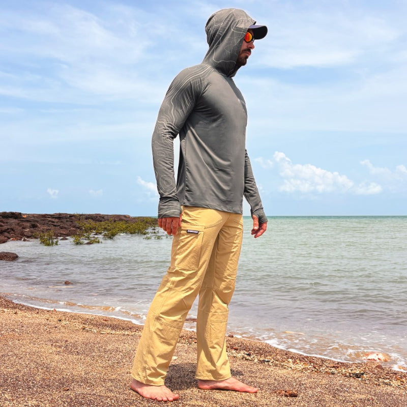 Load image into Gallery viewer, STAUNCH CRAB COAST TO CAMP PANTS TAN [SZ:X-LARGE]
