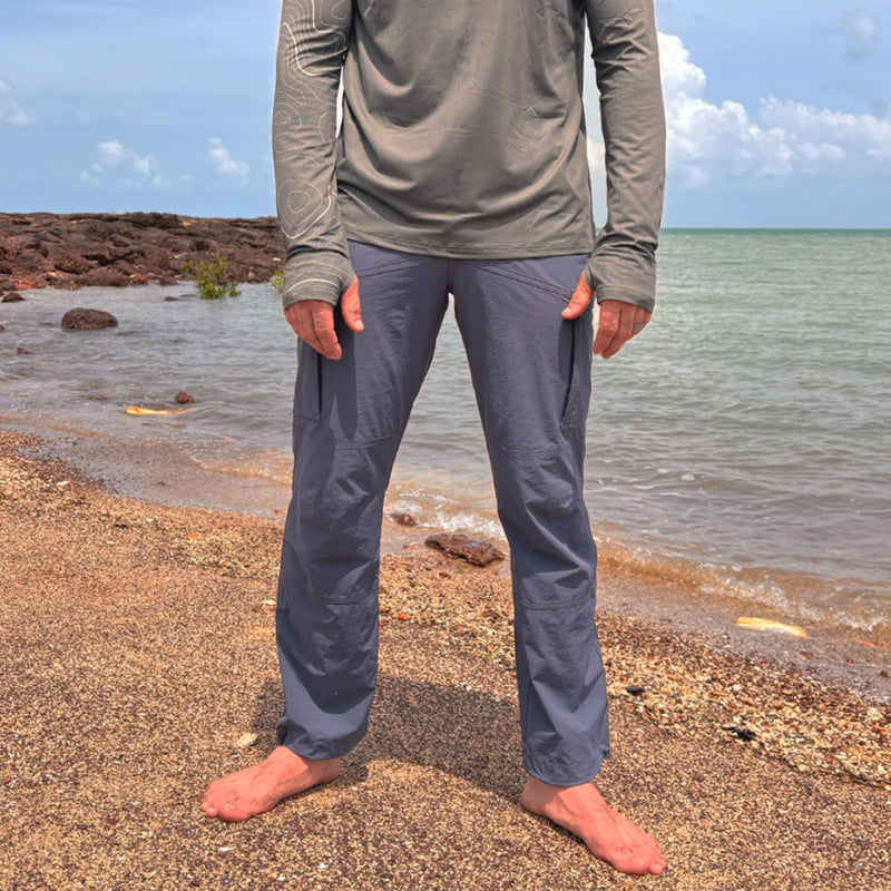 Load image into Gallery viewer, STAUNCH CRAB COAST TO CAMP PANTS CHARCOAL [SZ:MEDIUM]

